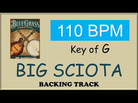Big Sciota - 110 BPM bluegrass backing track