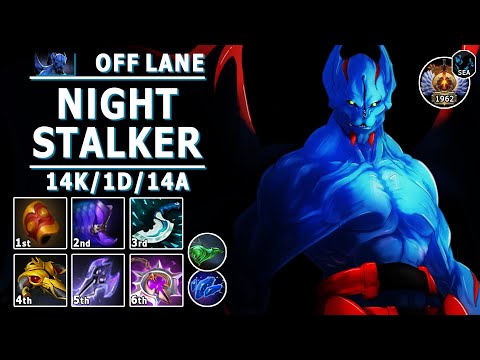 Night Stalker Off Lane | 7.31c | Pos 3 NS Guide | Dota 2 Immortal Gameplay