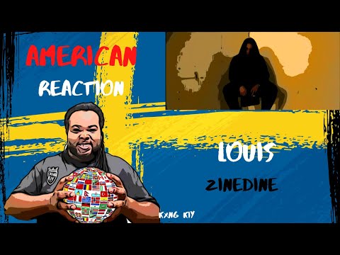 American Reaction to Swedish Rap | LOUIS - ZINEDINE (officiell musikvideo)