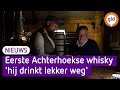 Tonny uit Ulft krijgt eerste Achterhoekse whisky uitgereikt