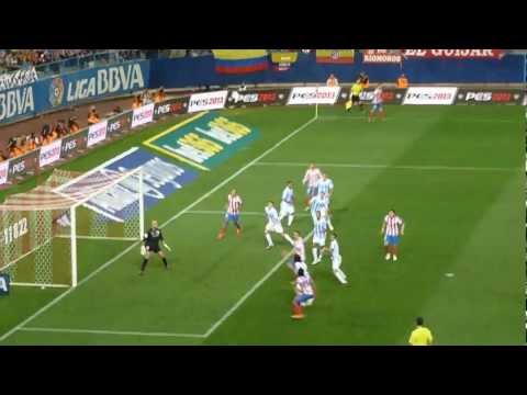 2012 2013 Atlético de Madrid   Málaga   Jugada Cebolla y Corner
