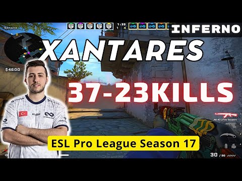 CSGO POV Eternal Fire XANTARES (37-23) vs Genk (Inferno) 𝙒𝙞𝙣 (19-17) ESL Pro League Season 17
