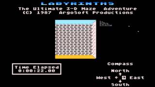 Labyrinths for the Atari 8-bit family