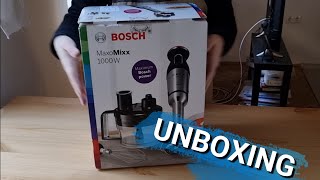 UNBOXING (Hand Blender) Bosch MS8CM6190