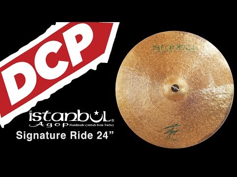 Istanbul Agop Signature Ride Cymbal 24" 2723 grams AGR24