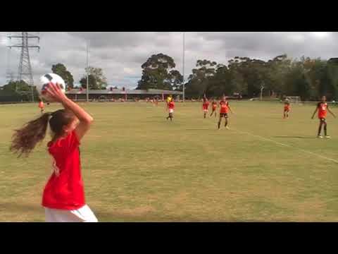 Bayside United FC Girls u13s v Alamein FC 10/04/16
