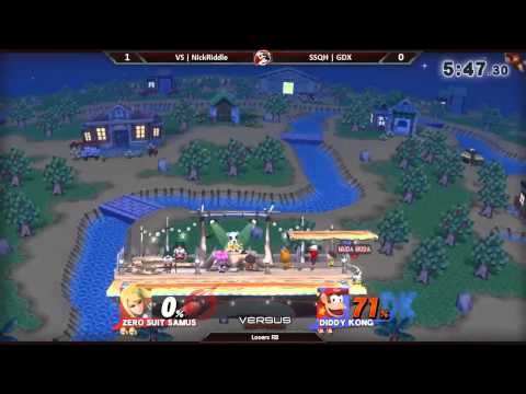 VS Paragon LA Smash 4 Sponsorship - Losers R8 - NickRiddle (ZSS) vs GDX (Diddy)