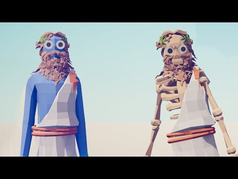 EVERY UNIT TURNED INTO SKELETON - Totally Accurate Battle Simulator TABS