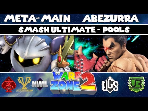 Warp Zone 2 Winners Top 64 Qualifier - Meta-Main (Meta Knight) vs abezurra (Kazuya) - Smash Ultimate