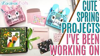 SPRING & EASTER Projects I've Been Working On, Some Saint Patricks Day, & some CRAFT FAIR GOODIES