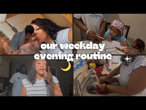OUR WEEKDAY EVENING ROUTINE! 🌙 💤 