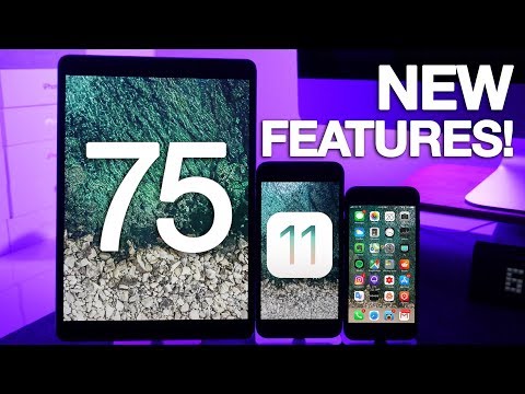 iOS 11 Top 75 Features & Changes!