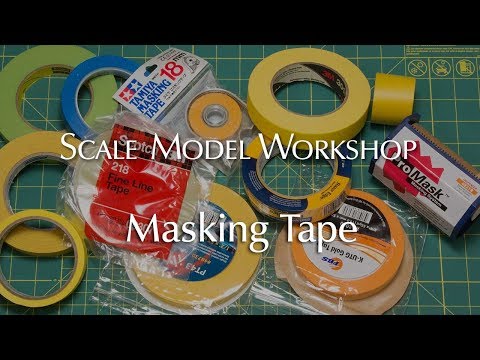 Masking Tape for Scale Modeling