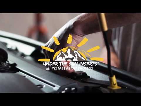 Jeep Grille Insert Installation on Your Wrangler JL or JT Gladiator