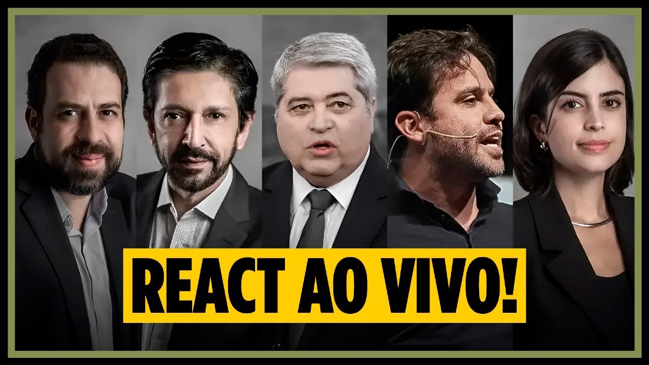 DEBATE PREFEITURA DE SP - VEJA | REACT | Arthur do Val e Renato Battista