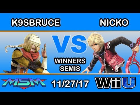 MSM 123 - MF | LH | K9sbruce (Sheik) Vs. FAD | Nicko (Shulk) Winners Semis