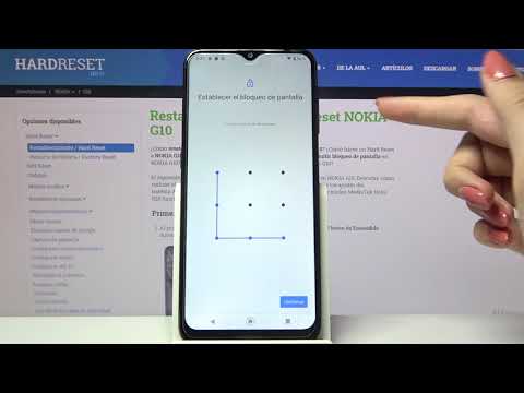 Cómo poner una contraseña en NOKIA G10 - usar pin, patrón o contraseña
