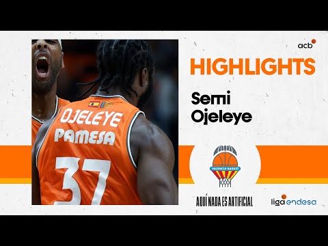 Semi Ojeleye impone su físico en la victoria de Valencia Basket
