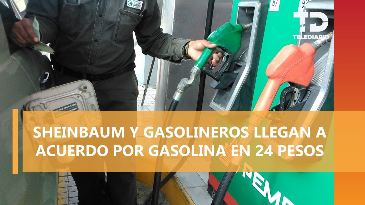Claudia Sheinbaum y gasolineros fijarán tope en el precio de gasolina: cuánto costará