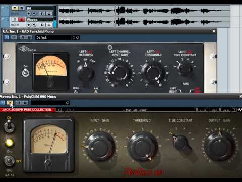 UAD Fairchild 670M vs Waves Puigchild 660.