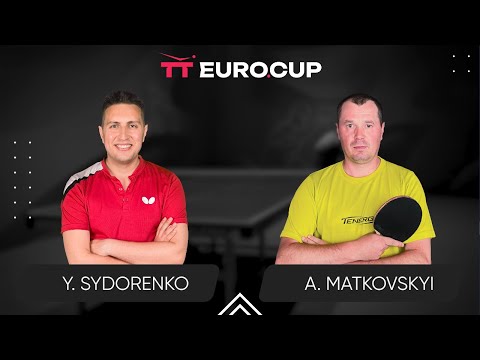 13:40 Yaroslav Sydorenko - Andrii Matkovskyi 26.02.2024 TT Euro.Cup Ukraine Professional. TABLE 3