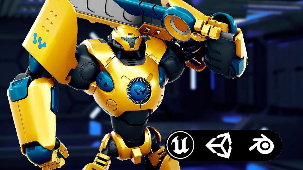 Battle Droid Erevos Auto-Rig Pro Rigged For Mixamo Unreal Engine Unity 3D Model