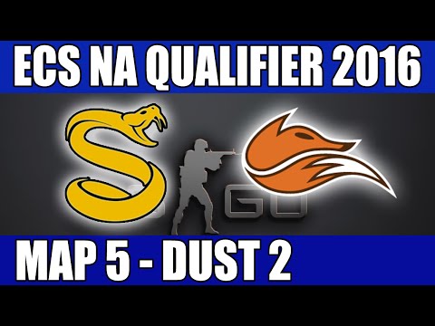 Splyce vs Echo Fox | Map 5 (Dust 2) ECS NA Qualifier 2016 | SPY vs FOX