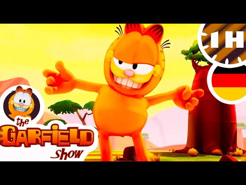 🦁 Garfields Abenteuer in der Savanne 🦁