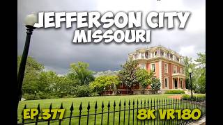 Ep.377 Jefferson City Missouri - Missouri Governors Mansion History And Design 8K VR180 3D Travel