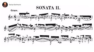 Johann Sebastian Bach - Sonata no. 2 in A minor BWV 1003