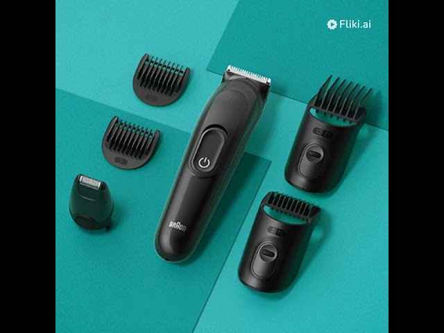 Vídeo relacionado con Braun Recortadora Todo en Uno Series 3 AIO3565, Kit de Styling 11en1 para Barba Y Pelo, 14 Longitudes, Máquina de Cortar Pelo con Autonomía de 50 Min, Cortapelos Hombre, Recorte Fácil Y Rápido, Gris