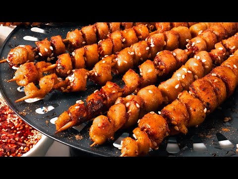Easy Seitan Recipe | Grilled Seitan Skewers![CHINESE WHEAT GLUTEN MEAT]