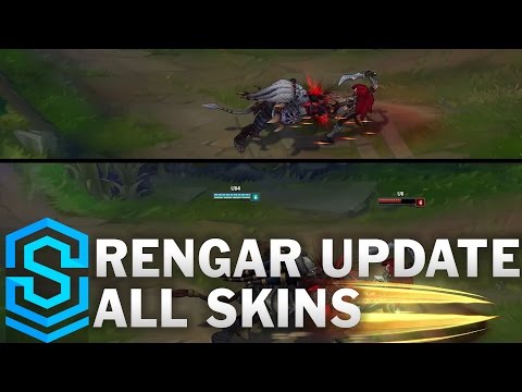 Rengar Assassin Update - All Skins