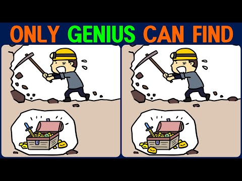 【Find the Difference】 99% of people can't find all the differences!