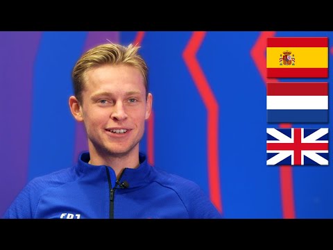 Frenkie de Jong Speaking 3 Different Languages
