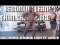 BACK TRAINING, SEADOOING & BODY FAT CHECK IN on BECOMING LEANER THAN GREG DOUCETTE