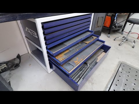 SHEET METAL STORAGE RACK