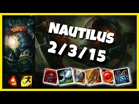 EU Challenger Nautilus SUPPORT (2/3/15) vs YUUMI Gameplay Replay - Patch 10.18