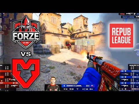 forZe vs MOUZ NXT - HIGHLIGHTS | REPUBLEAGUE Season 3 | CSGO