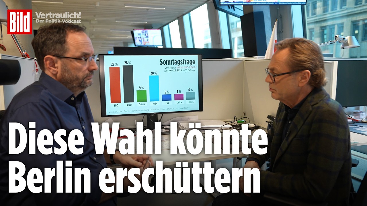 Verliert die SPD, könnte Klingbeil weg sein – Landtagswahlen in Rheinland-Pfalz | Vertraulich-Clips