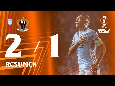 Celta vs. OGC Nice (2-1) | Summary and goals | UEFA Europa League highlights
