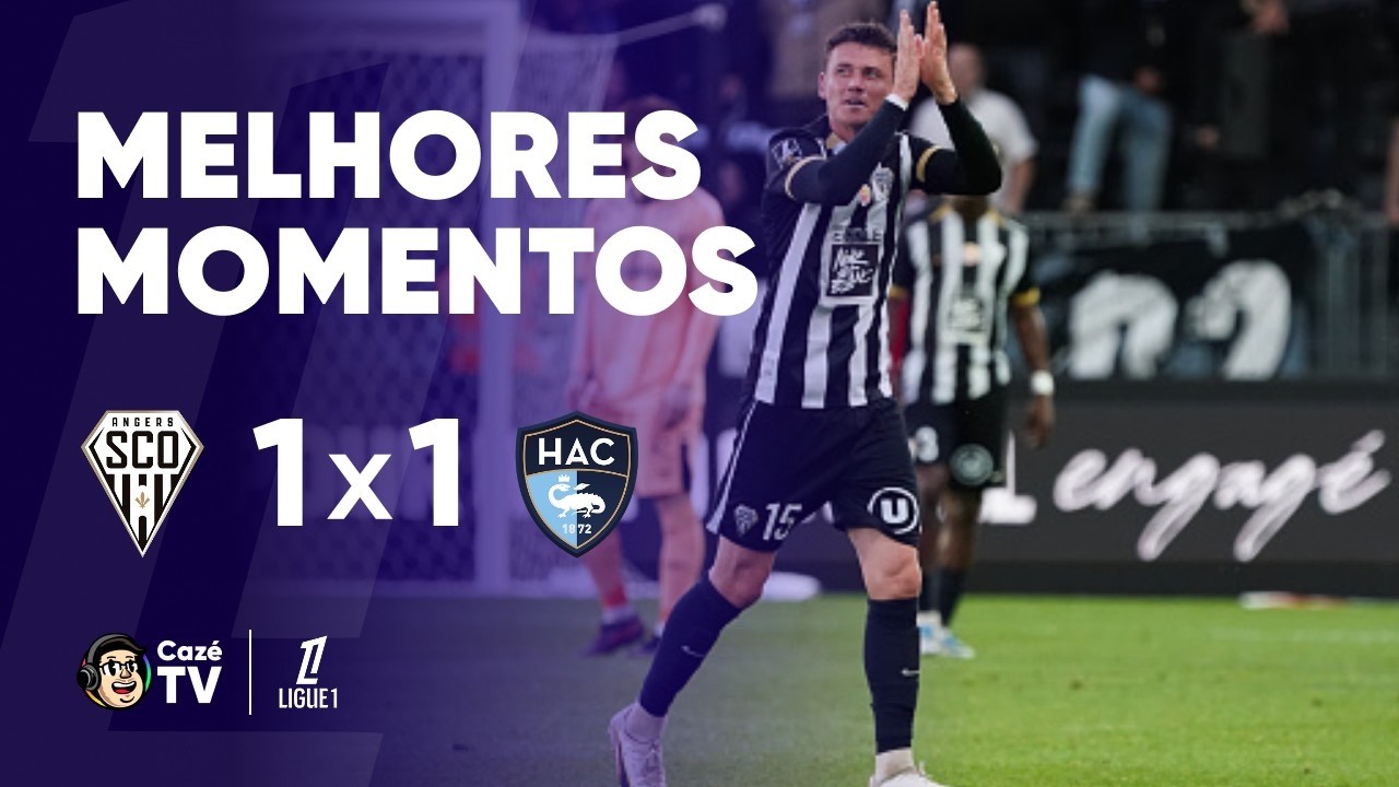 MELHORES MOMENTOS: ANGERS 1 X 1 LE HAVRE | LIGUE 1 2025/2026 | 30ª RODADA