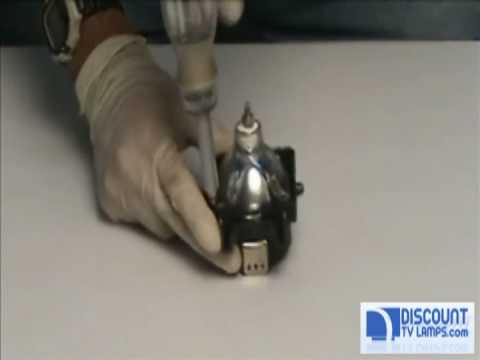 Sony XL-2400 Lamp Replacement Video Guide