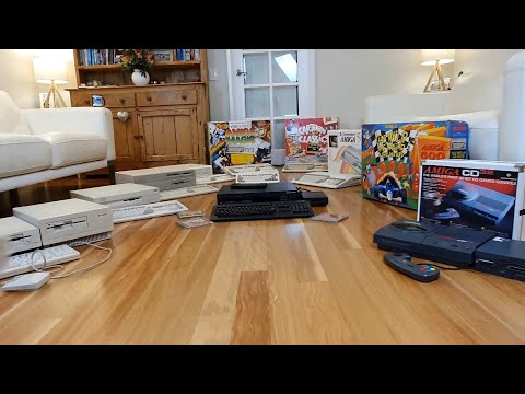 Commodore Cave - the Amiga models