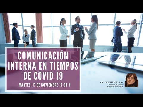 Webinar Comunicación interna en tiempos de Covid19