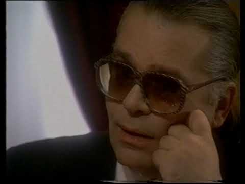 Karl Largerfeld interview | Fashion designer | Chanel | 01 |1991