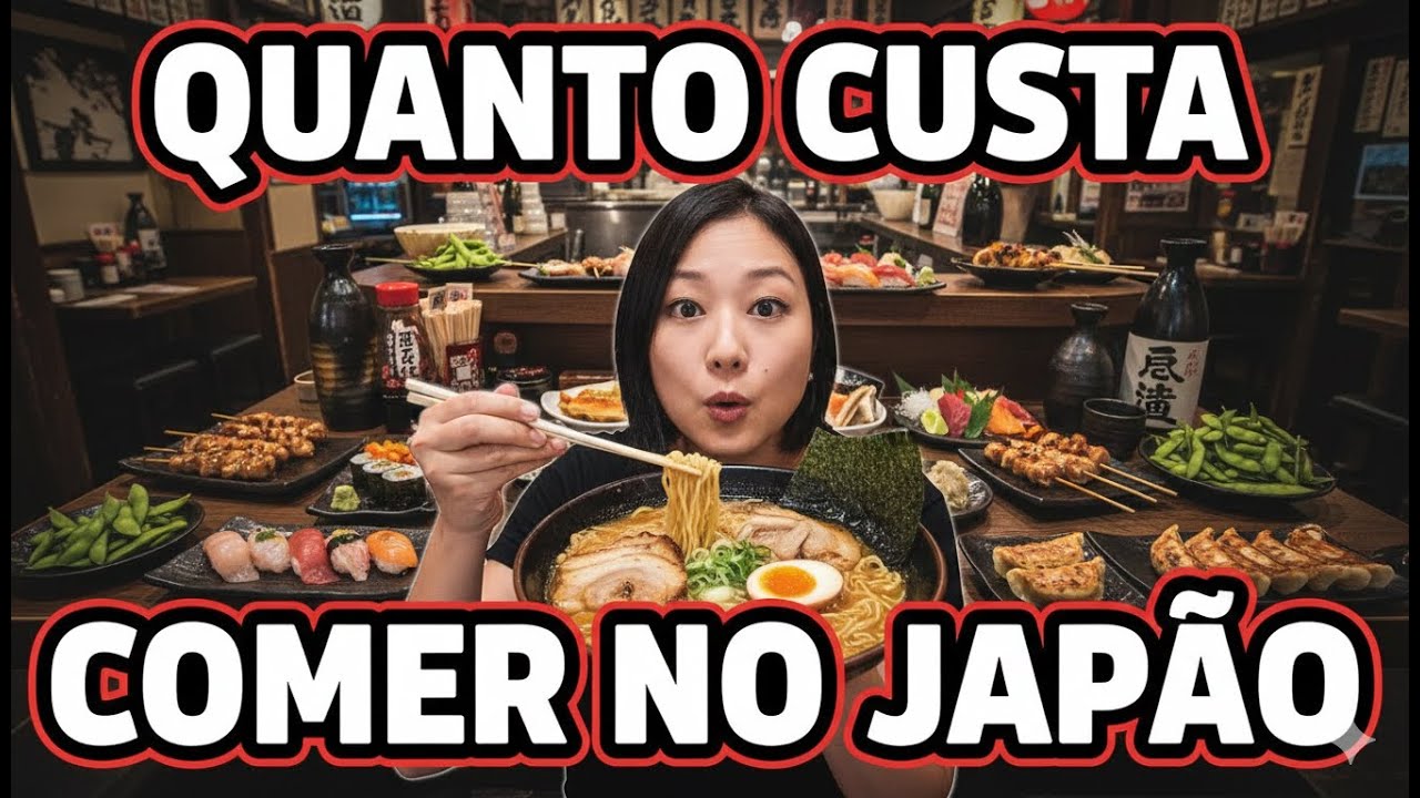 Quanto custa viajar ao Japão - Comida