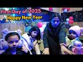 First Day Of New Year 2025 Happy New Year To Everyone Family Vlog Honey And Nikki
