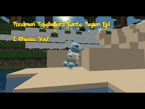 Pixelmon Pokeballers Kanto Region Ep1 - I Choose You!