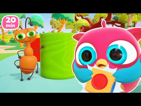 Hop Hop Baykuş ve Yeni oyuncak - en popüler bölümler bir arada. Bebekler için eğitici çizgi film